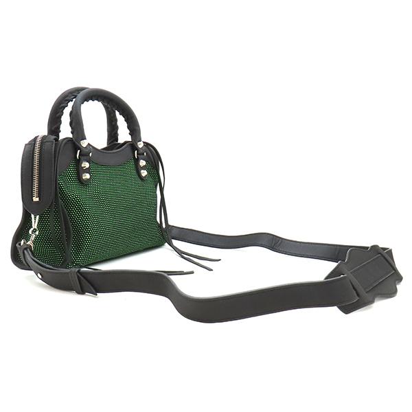 BALENCIAGA バレンシアガCity 2WAY ショルダーバッグ カーキ BALENCIAGA（バレンシアガ） 2WAYバッグ シティ クラシック ミニシティ
