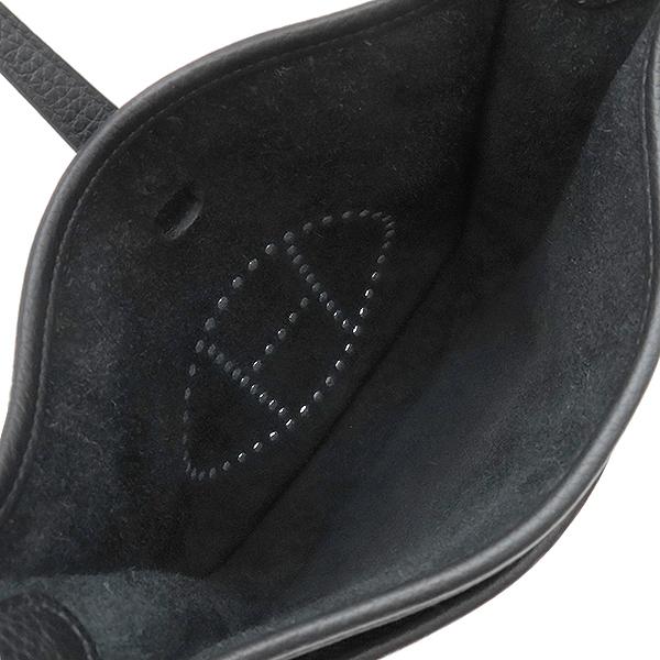 未使用 エルメス HERMES レディース ショルダーバッグ ブラック トリヨンクレマンス エルメス ショルダーバッグ エブリン3 23 ブラック/シルバー金具