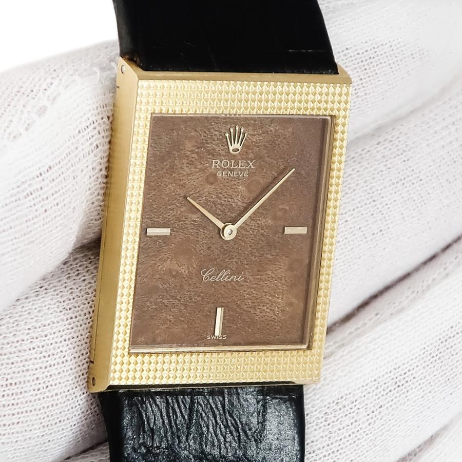 ROLEX（ロレックス） 【3年保証】 チェリーニ ウッドダイヤル 4127 OH