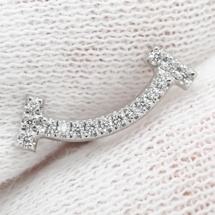 TIFFANY&Co.（ティファニー） ピアス T Tスマイル ミニ ダイヤ