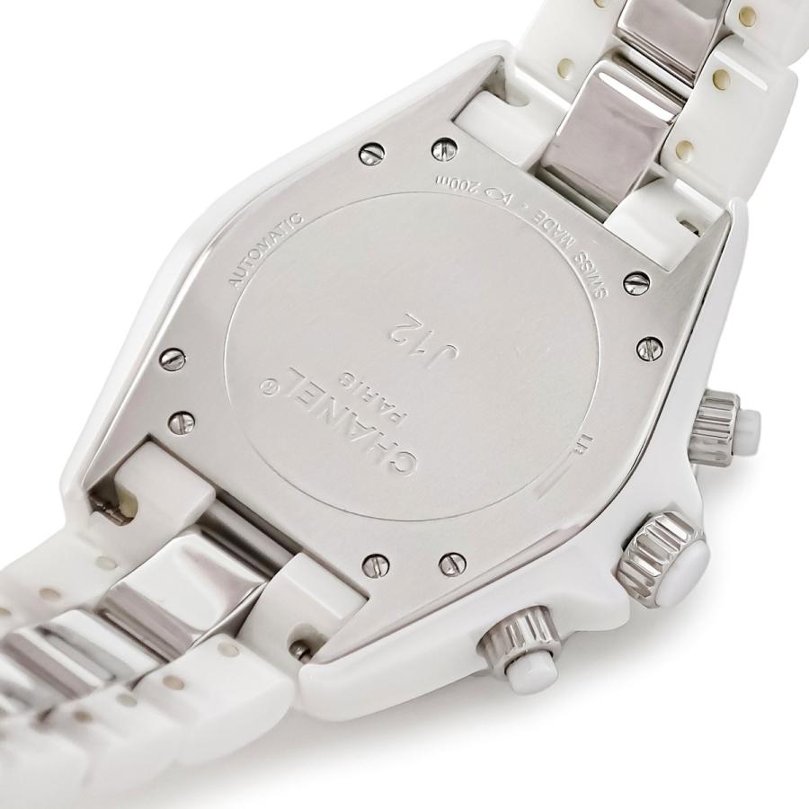 J12 【3年保証】 シャネル クロノグラフ 41mm H1707 純正ダイヤ 