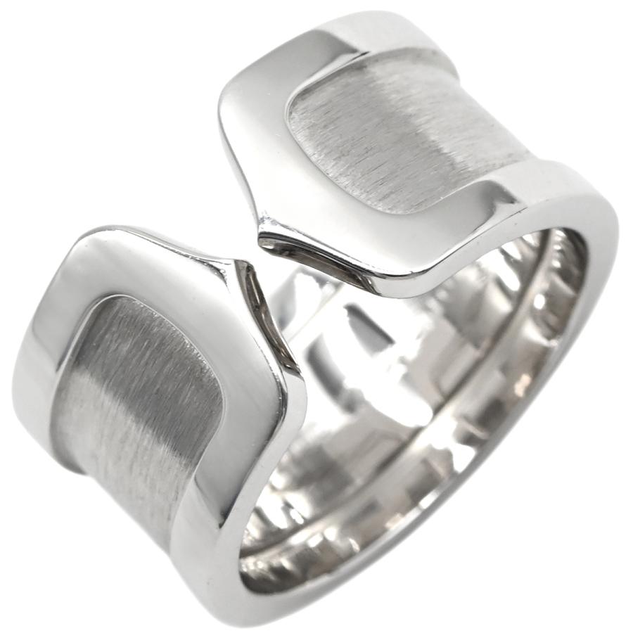 C DE CARTIER カルティエ リング 指輪 C2 C2リング LM シルバー 