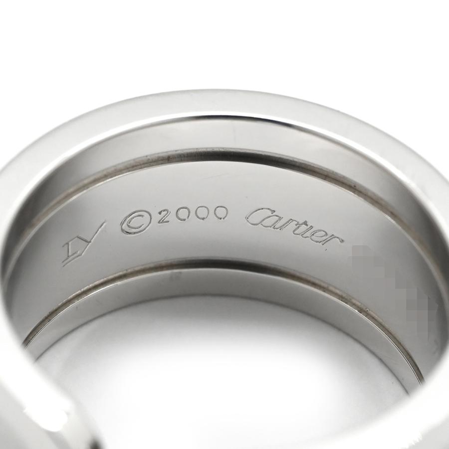 C DE CARTIER カルティエ リング 指輪 C2 C2リング LM シルバー