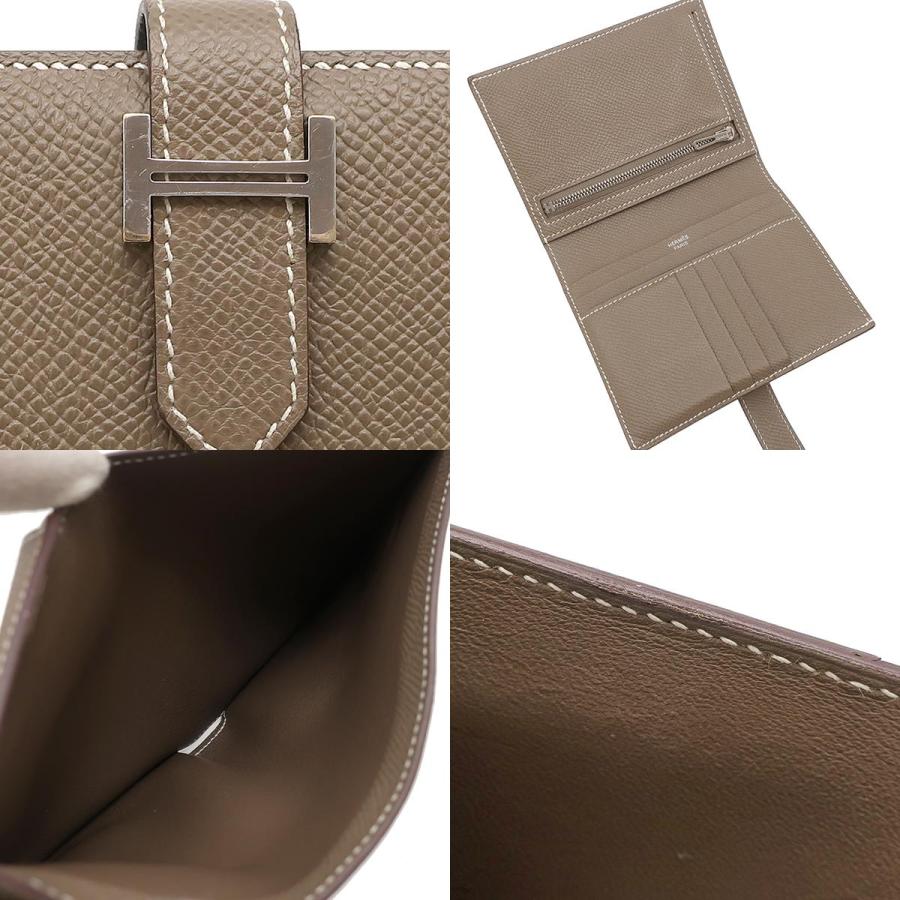 HERMES（エルメス） 二つ折り財布 ベアン ベアンコンパクト ヴォー