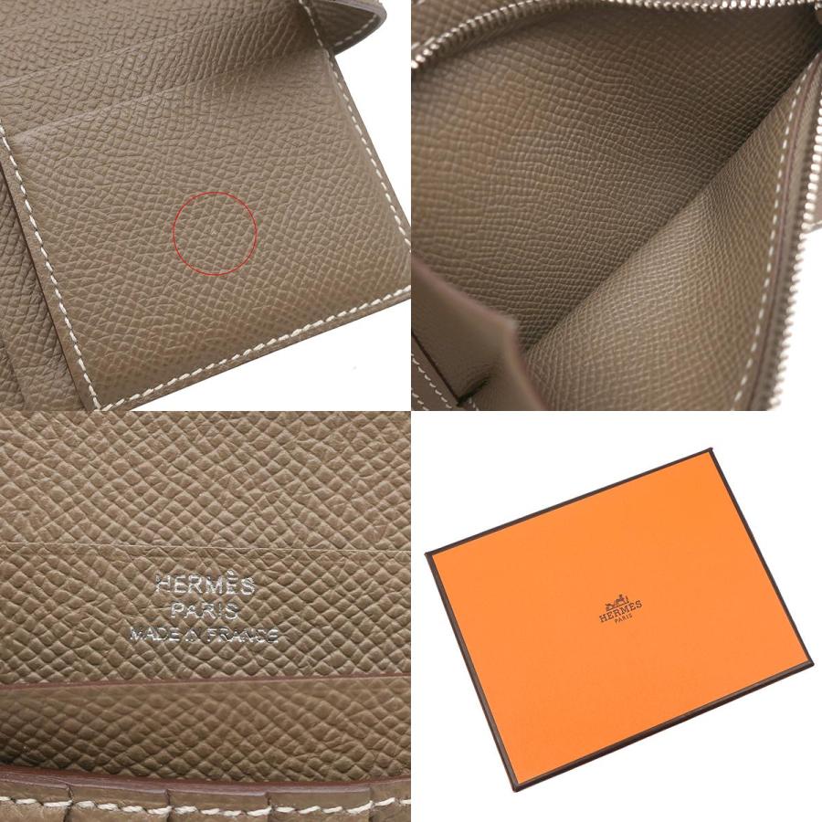 HERMES エルメス　べアン　ブラウン二つ折り財布　コンパクトウォレット 2025年 最新版】エルメスのコンパクトサイズのミニウォレットに注目