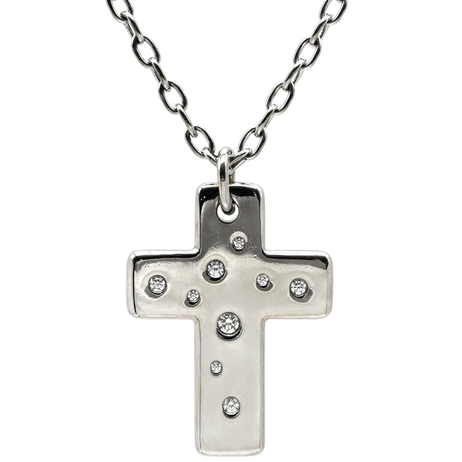 TIFFANY&Co.（ティファニー） ネックレス ドッツクロス ダイヤモンド