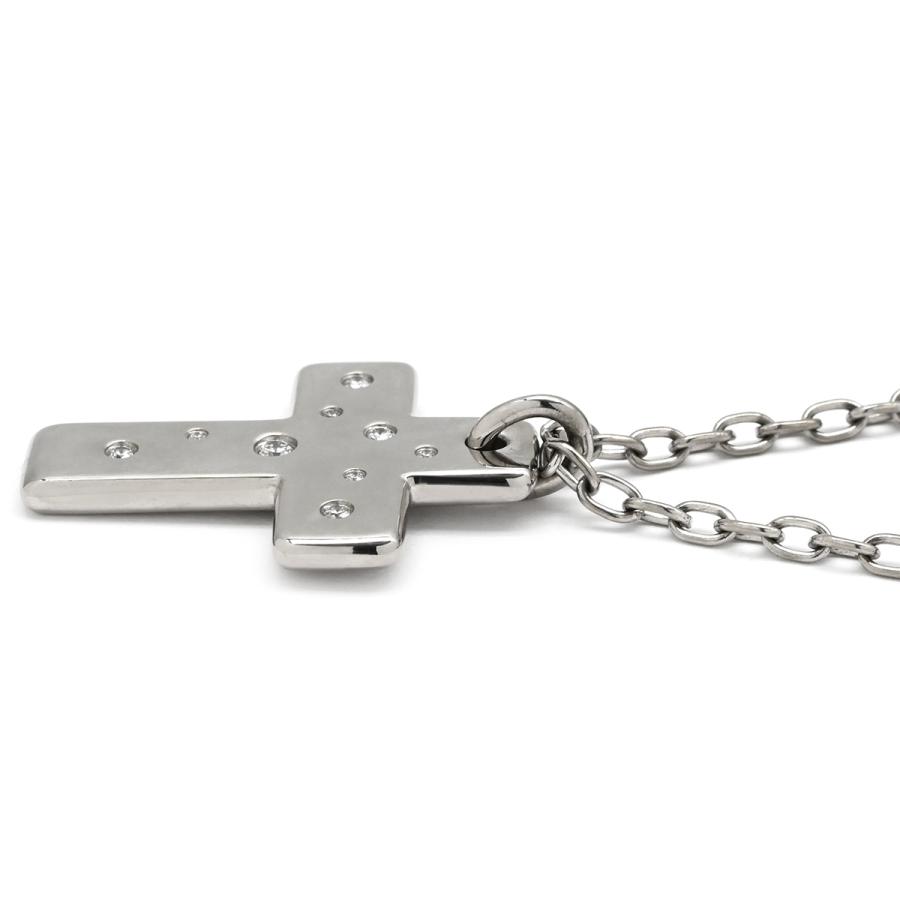 TIFFANY&Co.（ティファニー） ネックレス ドッツクロス ダイヤモンド