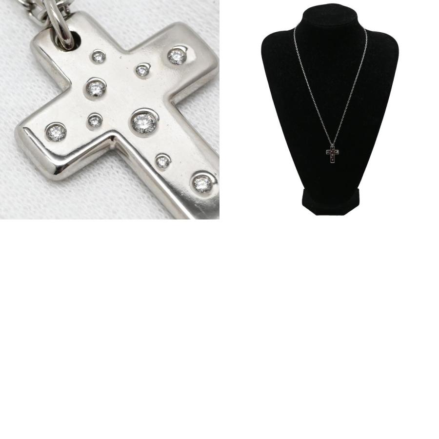 TIFFANY&Co.（ティファニー） ネックレス ドッツクロス ダイヤモンド