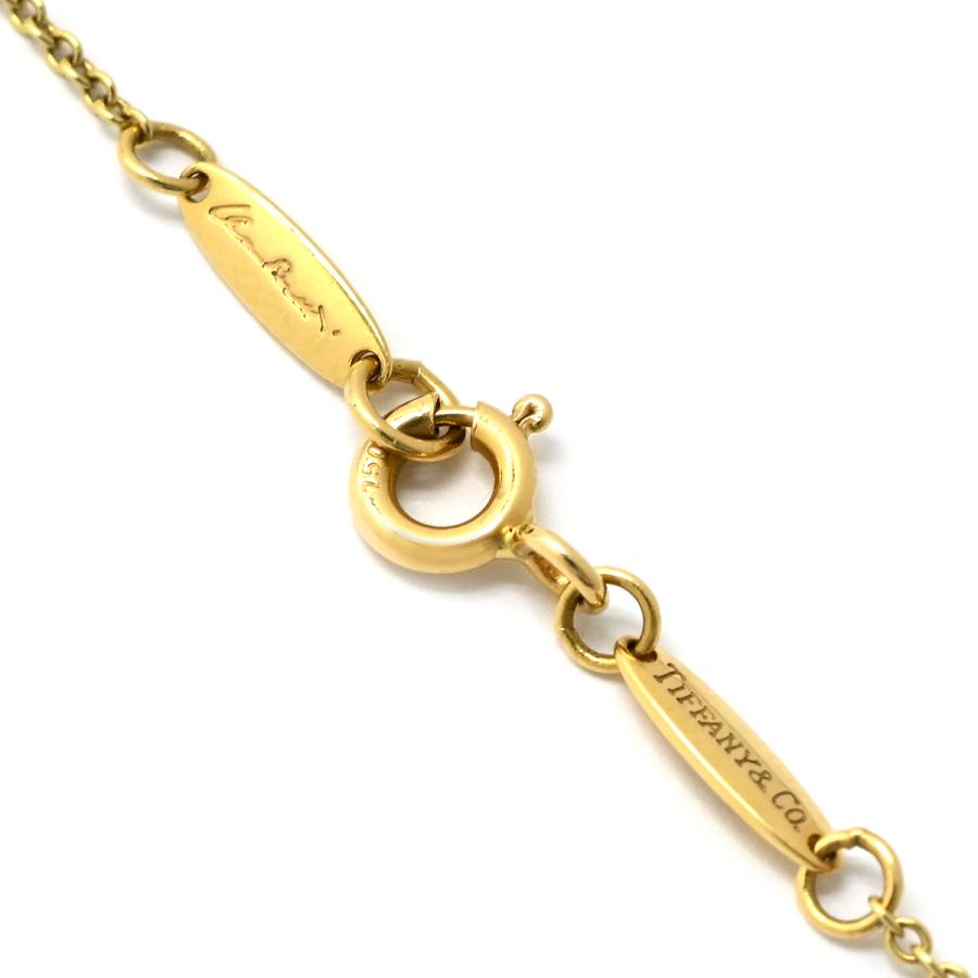 ティファニー ネックレス ダブルループ ゴールド イエローゴールド エルサペレッティ 750 18金 YG_2
