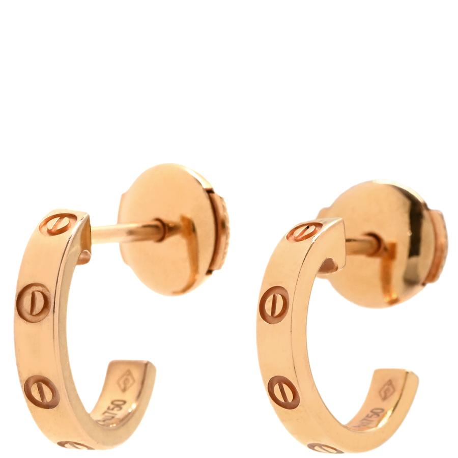 LOVE（Cartier） カルティエ ピアス ラブ LOVE フープピアス SM 