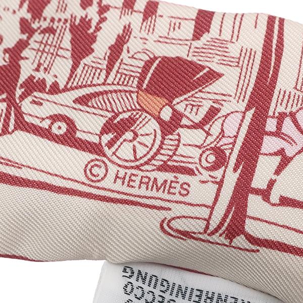 HERMES（エルメス） スカーフ ツイリー ツイリー シルク ピンク
