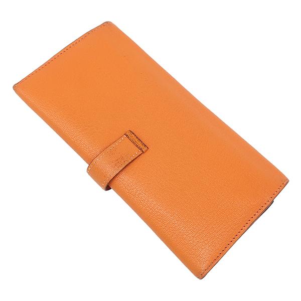 HERMES（エルメス） 長財布 ベアン ベアンデュプリ シェーブル 