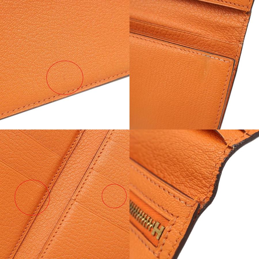 HERMES（エルメス） 長財布 ベアン ベアンデュプリ シェーブル 