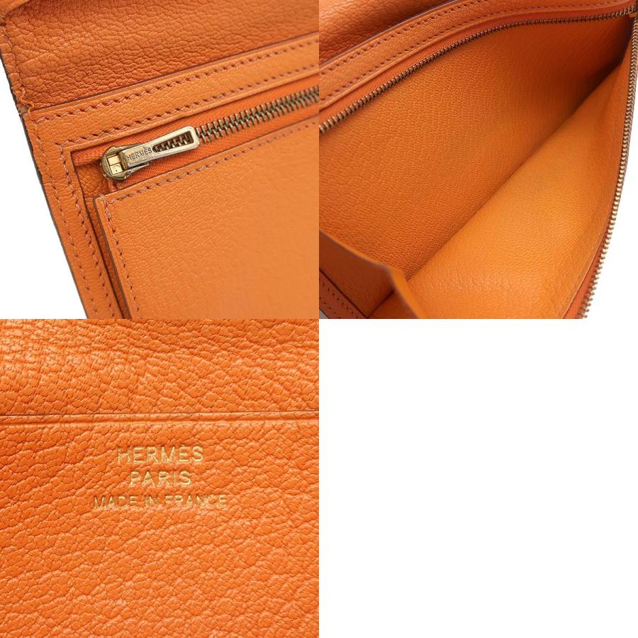 HERMES（エルメス） 長財布 ベアン ベアンデュプリ シェーブル 