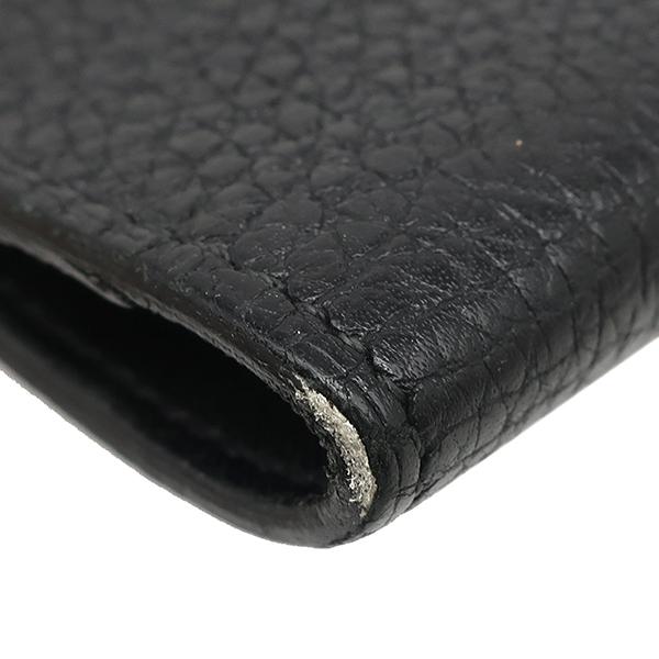 【Kt様】エルメス 二つ折り長財布 ドゴンGM デュオ トゴ ブラック HERMES（エルメス） 長財布 ドゴン ドゴンデュオ ドゴンGM トゴ