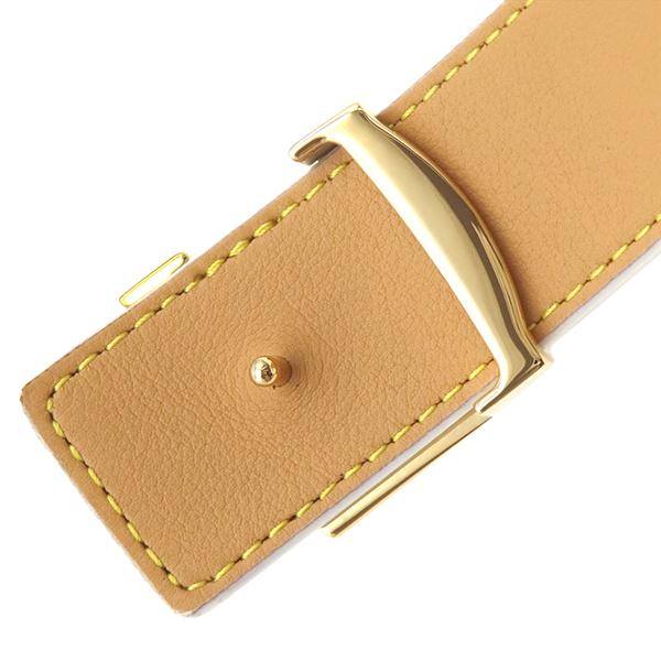 LOUIS VUITTON（ルイ・ヴィトン） ベルト モノグラム LV イニシャル 85