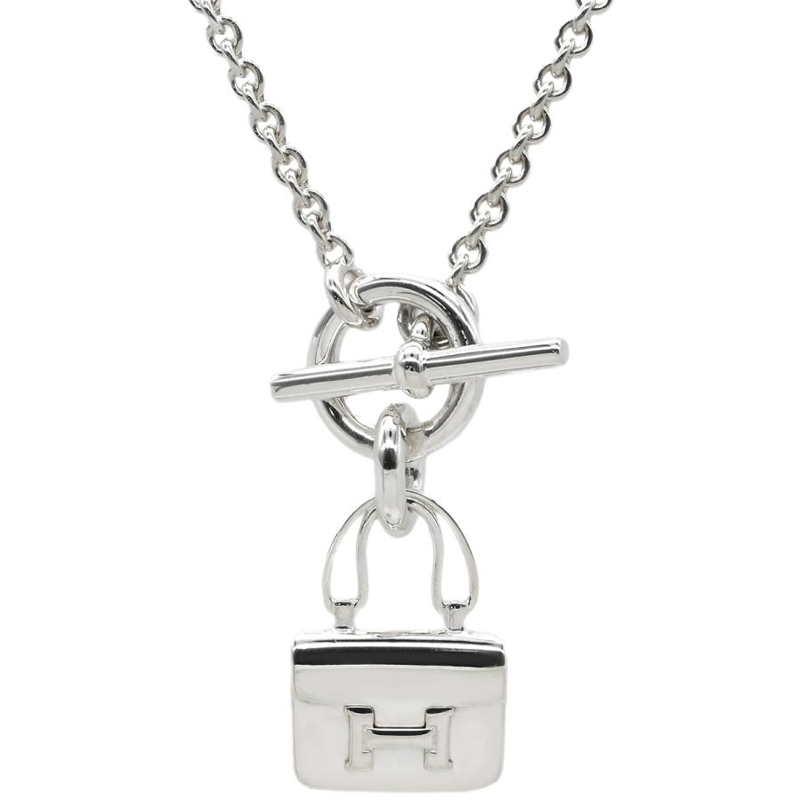 HERMES コンスタンス　アミュレット　シルバーネックレス　Ag925 HERMES（エルメス） ネックレス アミュレット アミュレット コン