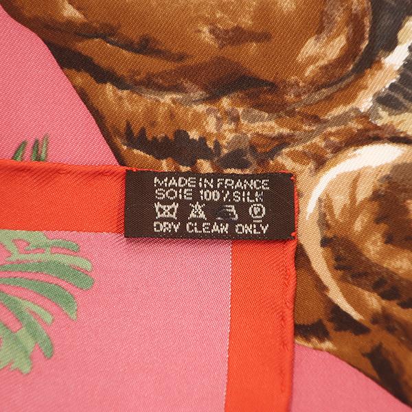 HERMES◆エルメス◆カレ45 ピンク HERMES（エルメス） スカーフ ガヴロッシュ カレ45 ガヴロッシュ