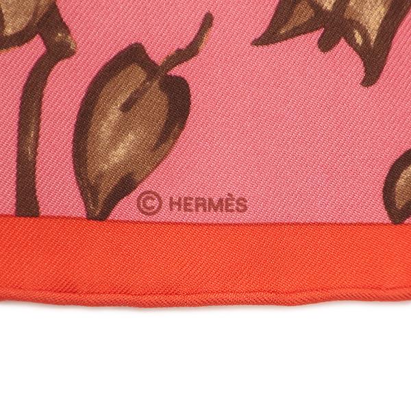 HERMES◆エルメス◆カレ45 ピンク HERMES（エルメス） スカーフ ガヴロッシュ カレ45 ガヴロッシュ