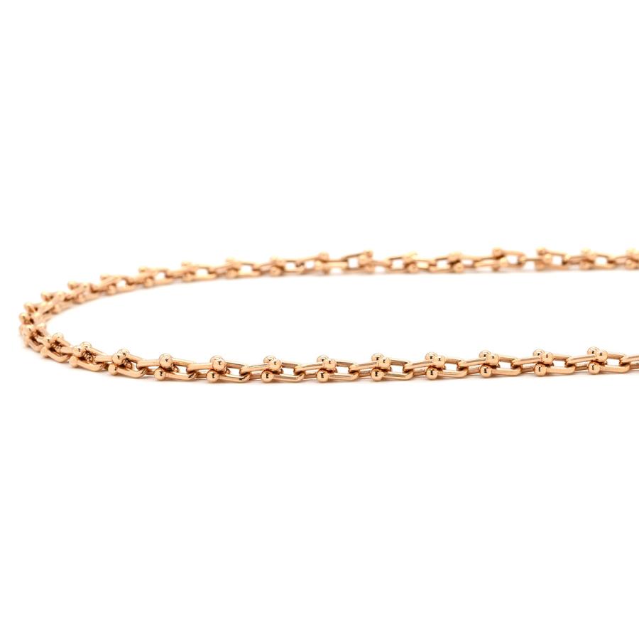 最高品質ピンクゴールド ハードウェア ネックレス 新品未使用 TIFFANY&Co.（ティファニー） ネックレス ハードウェア ハードウェア
