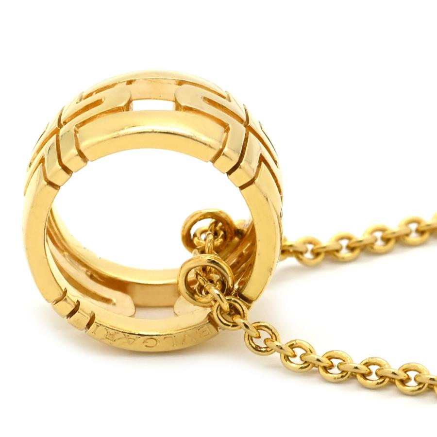 ブルガリ ネックレス パレンテシ オープン パレンテシ ゴールド イエローゴールド ペンダント 18K 750YG 18金_1