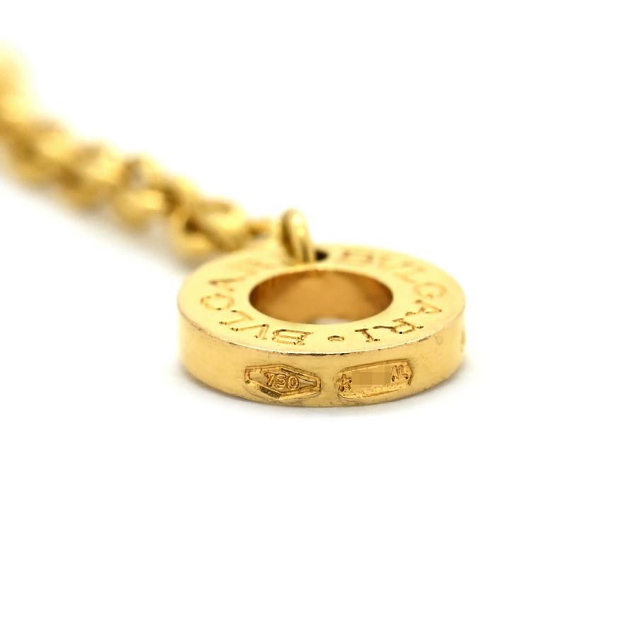 ブルガリ ネックレス パレンテシ オープン パレンテシ ゴールド イエローゴールド ペンダント 18K 750YG 18金_5