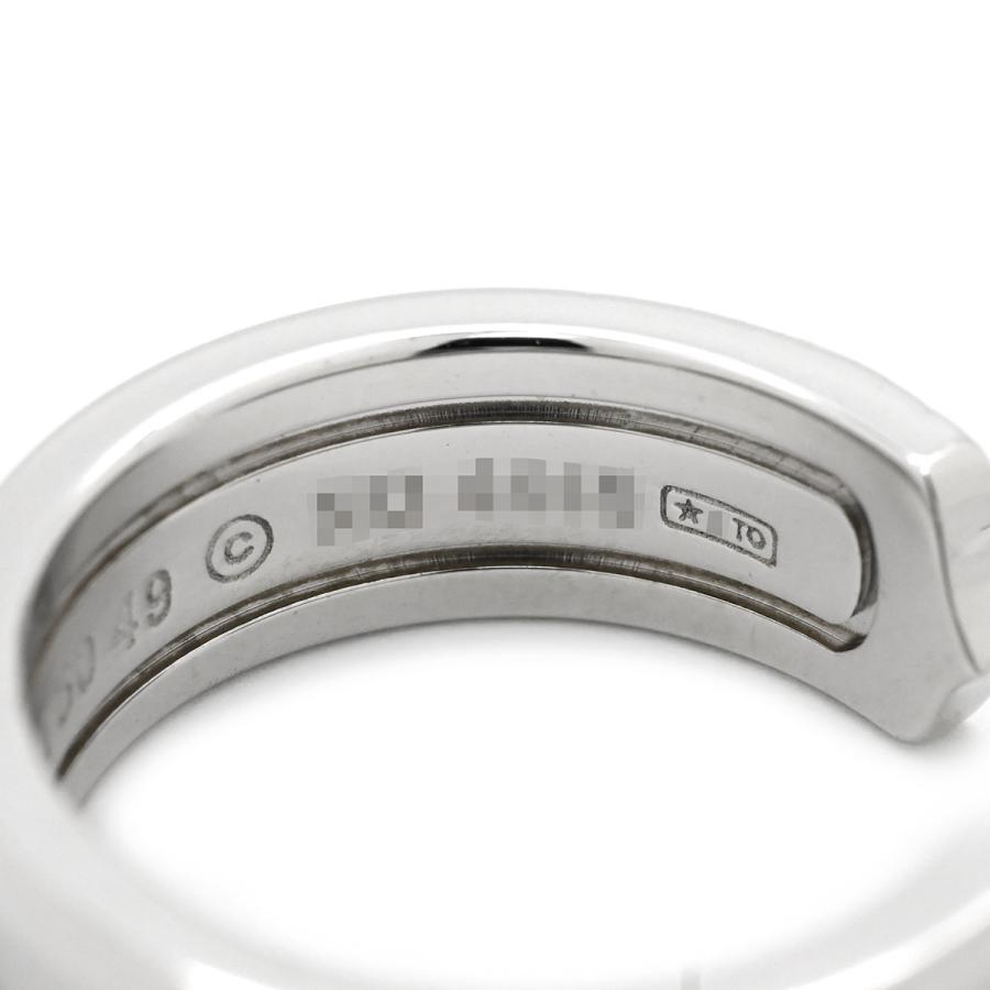 C DE CARTIER カルティエ リング 指輪 C2 ダイヤリング シルバー