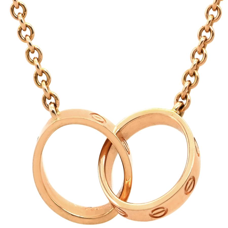 LOVE（Cartier） カルティエ ネックレス ラブ ベビー ゴールド PG Love 