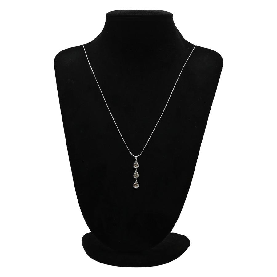 AU750 天然ダイヤモンド ペンダントトップ ペンダントトップ ダイヤ 1.15ct ネックレストップ シルバー WG Au750