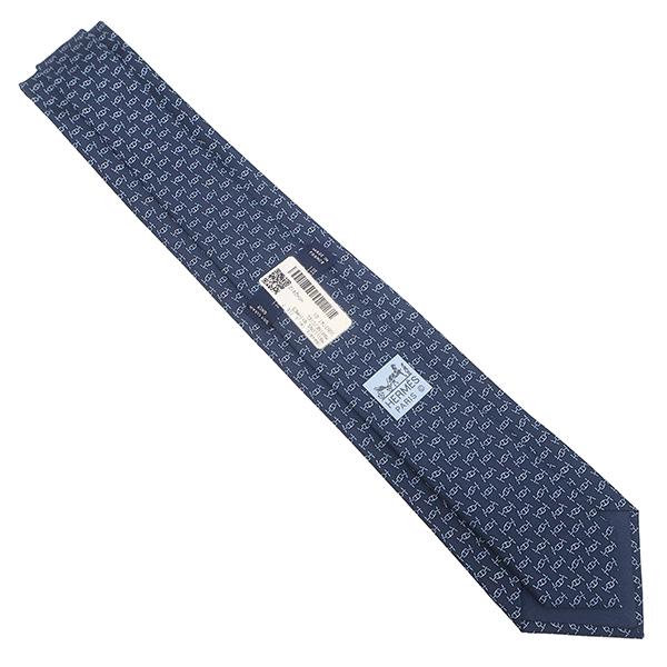 HERMES（エルメス） ネクタイ クラバット 7cm マイヨン リズム シルク