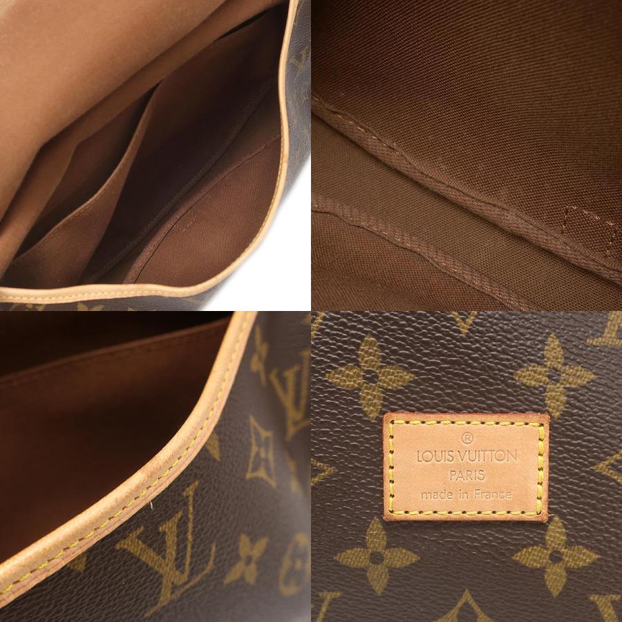 ルイヴィトン LOUIS VUITTON ショルダーバッグ ソミュール 30 モノグラムキャンバス モノグラム ゴールド金具 斜め掛け ダブルフェイス M42256 MB0056 【保存袋】【中古】 ソミュール ルイヴィトン ショルダーバッグ モノグラム 30 モノグラム