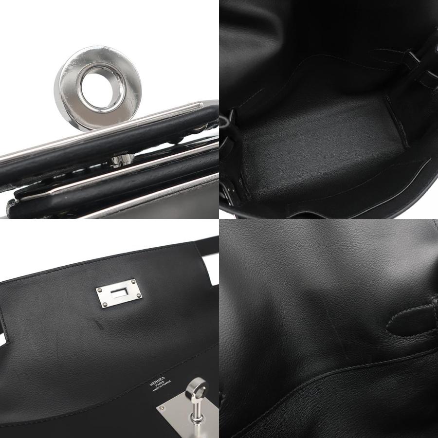 Kelly エルメス ショルダーバッグ ケリー メッセンジャー PM ブラック