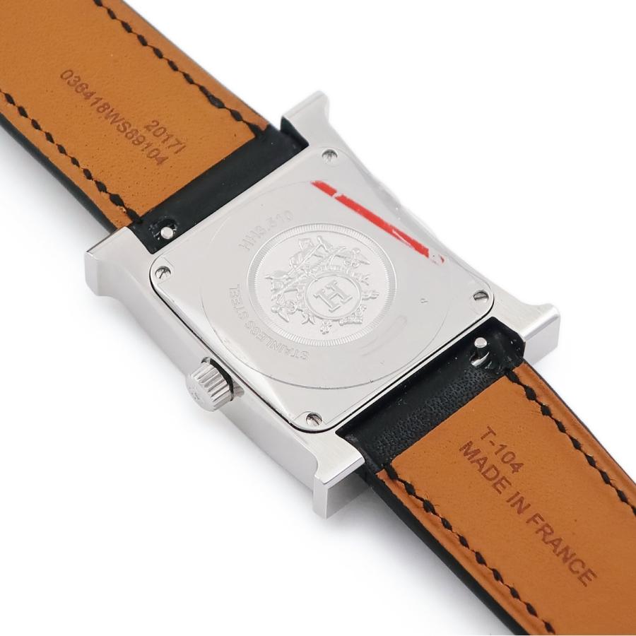 HERMES（エルメス） 【3年保証】 Hウォッチ MM HH3.510 新品同様 H型