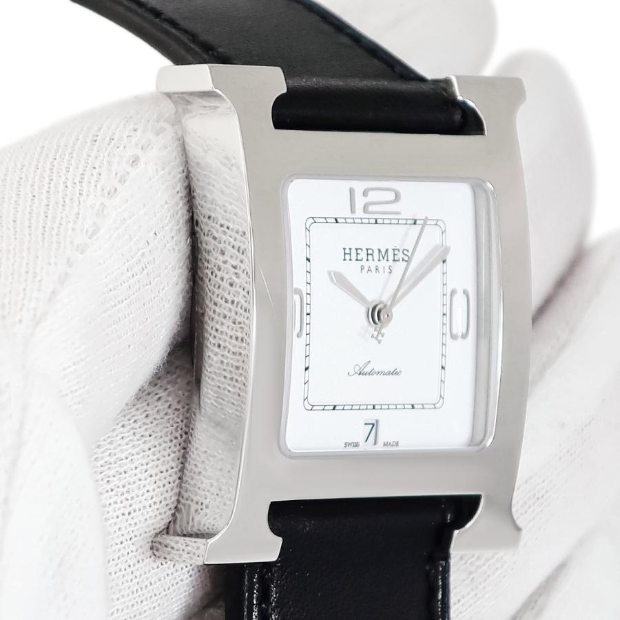 HERMES（エルメス） 【3年保証】 Hウォッチ MM HH3.510 新品同様 H型