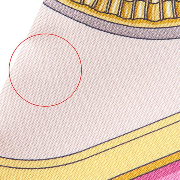 HERMES ツイリー ピンク シルク GRAND APPARAT HERMES（エルメス） スカーフ ツイリー ツイリー シルク マルチカラー