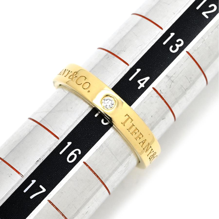 TIFFANY&Co.（ティファニー） リング 指輪 フラットバンド 3Pダイヤ
