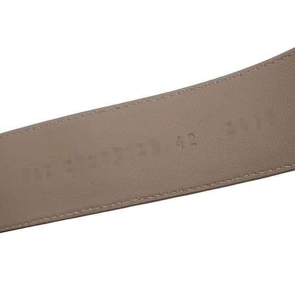エルメス サンダル シプレ ヴォーエプソン グレー エトゥープ #42 新品 未使用 ラバーソール ベルクロサンダル テクノサンダル H222857Zの画像
