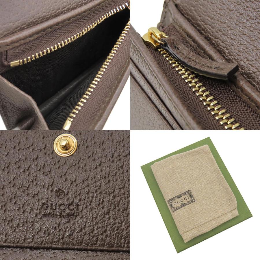 GUCCI（グッチ） 二つ折り財布 オフィディア オフィディア GG カード