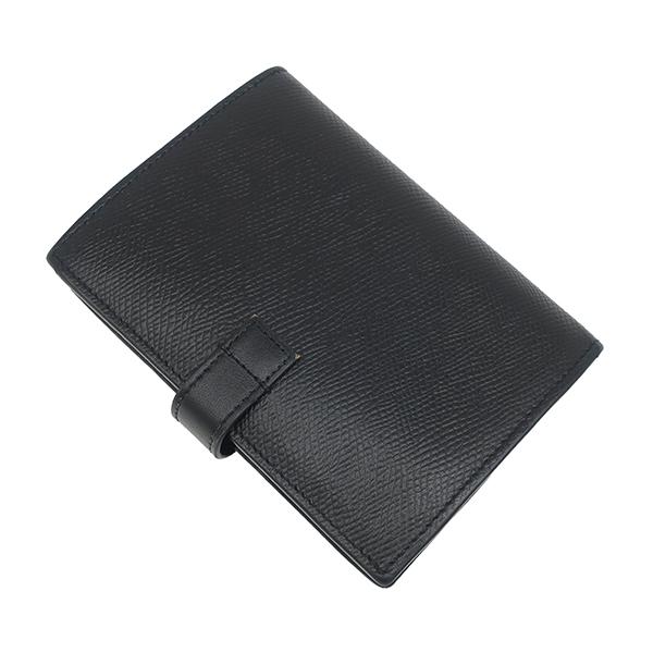 美品✨ セリーヌ ミディアム ストラップ ウォレット 二つ折り財布 ブラック 黒 CELINE（セリーヌ） 二つ折り財布 ミディアム ストラップウォレット