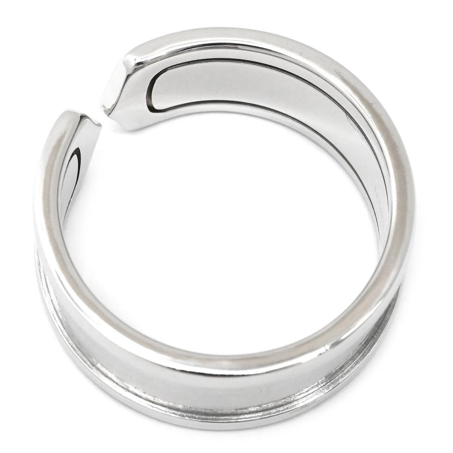 C DE CARTIER カルティエ リング 指輪 C2 C2リング シルバー ホワイト