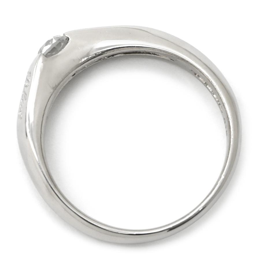 ヴァンドーム青山 リング 指輪 ダイヤ 0.19ct シルバー プラチナ