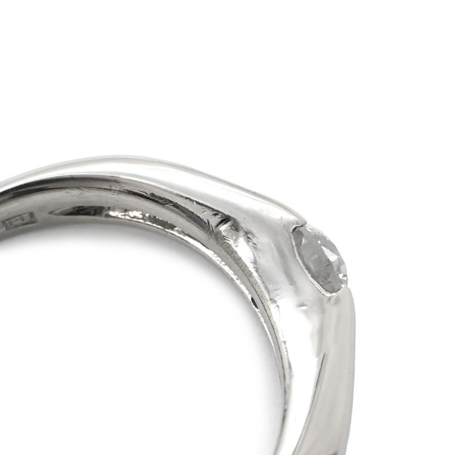 ヴァンドーム青山 リング 指輪 ダイヤ 0.19ct シルバー プラチナ