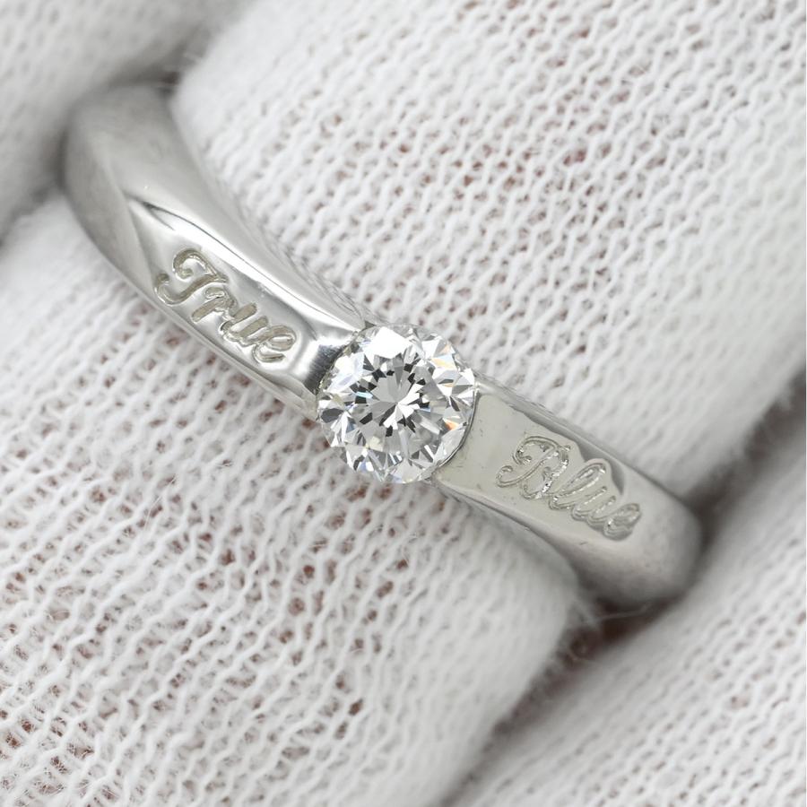 ヴァンドーム青山 リング 指輪 ダイヤ 0.19ct シルバー プラチナ