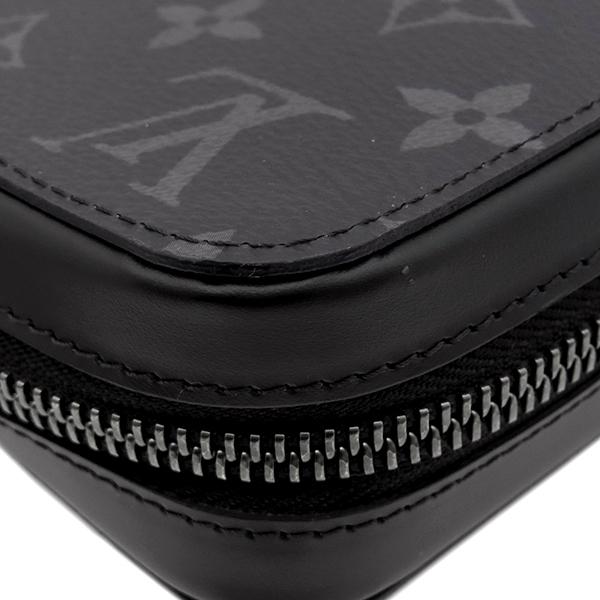ルイヴィトン ■美品■ ジッピー ウォレット XL ラウンドファスナー 長財布 札入れ モノグラム エクリプス ブラック M61698 【25409】10 iPhoneも入る♪【LV】ジッピーウォレットXL☆大容量長財布 (Louis