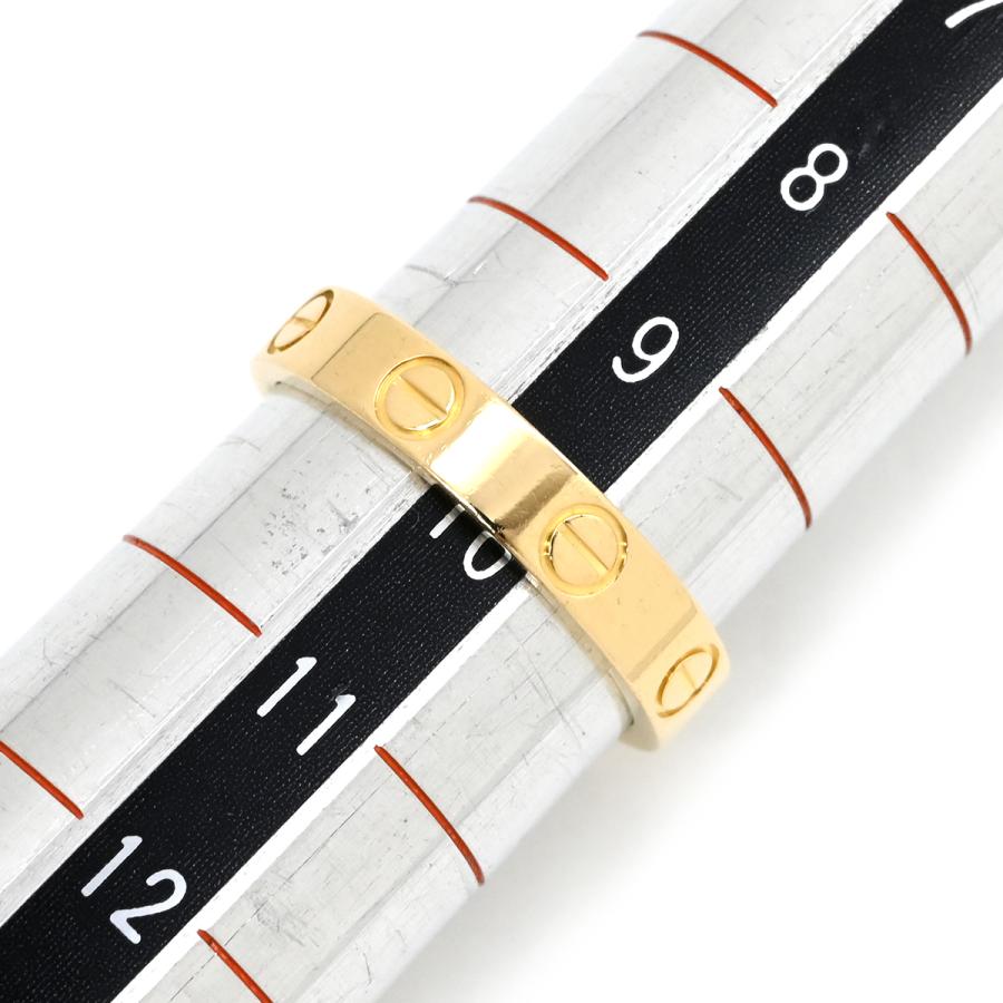 LOVE（Cartier） カルティエ リング 指輪 ラブ ミニラブリング 