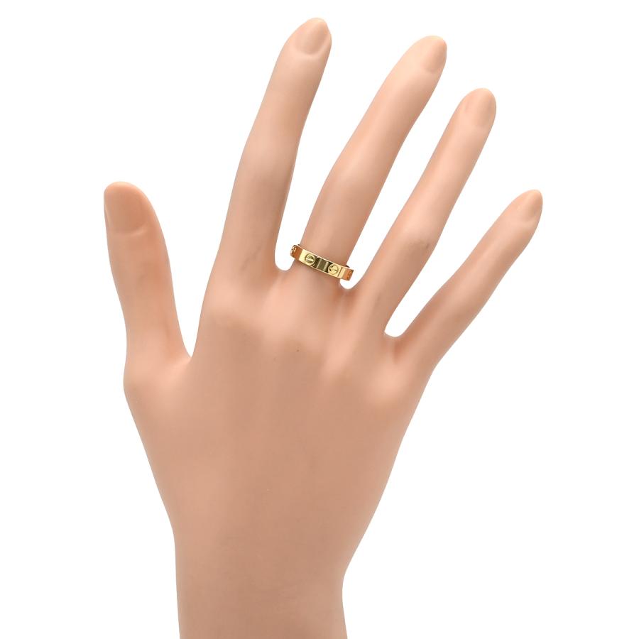 LOVE（Cartier） カルティエ リング 指輪 ラブ ミニラブリング 