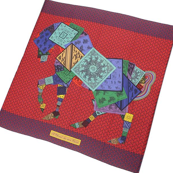 HERMES（エルメス） スカーフ カレ140 カレ140 カレジェアン カシミヤ