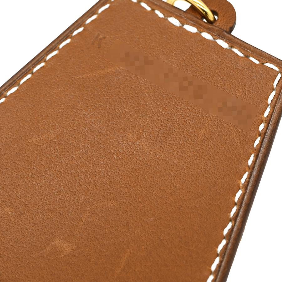 HERMES（エルメス） ネックレス クロシェット エリタージュ レザー