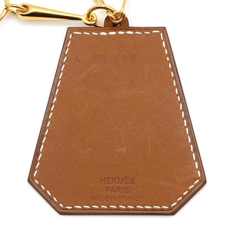HERMES（エルメス） ネックレス クロシェット エリタージュ レザー