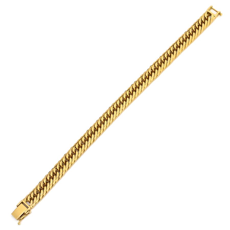 喜平 ブレスレット K18 18金 18.1cm 30.3g 16面トリプル K18YG